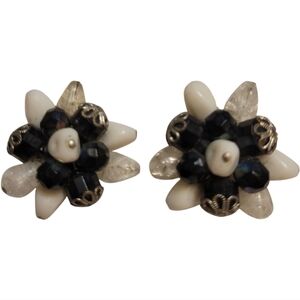 Vintage 1940's W. Germany Clip-On Earrings